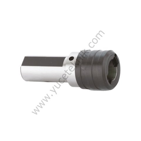 C (Silindirik Şaftlı) Kılavuz Çekme Başlığı Giriş Ve Çıkış Kompanzeli