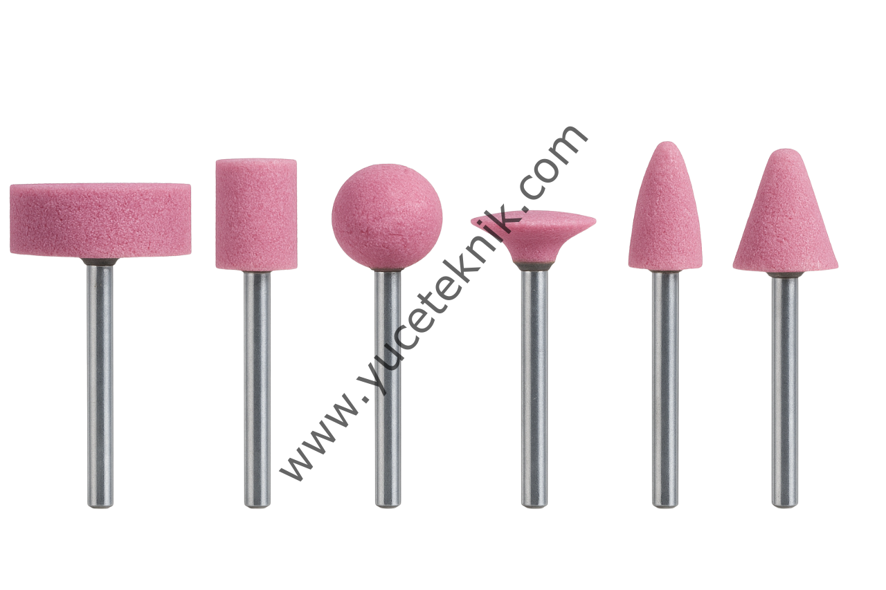 Saplı Pembe Taşlar 3mm