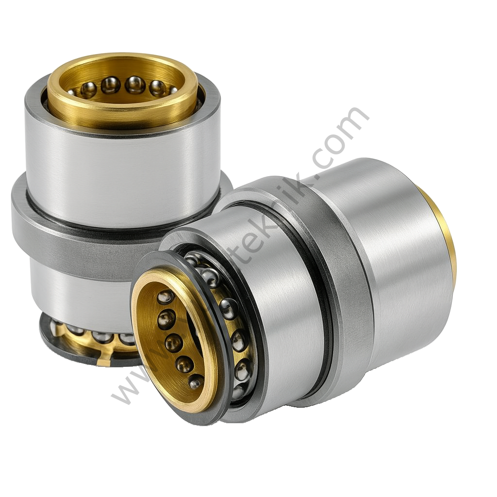 U22B Bilyalı Ortadan Flanşlı Burç