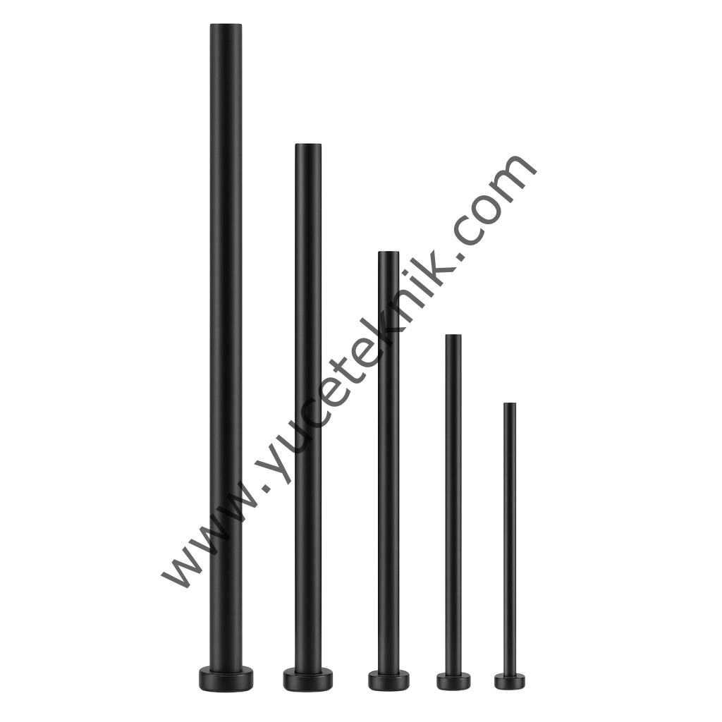 Silindir Başlı İtici Metal Enjeksiyon Nitrasyonlu (1mm-8mm Arası)