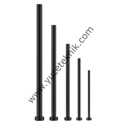 Silindir Başlı İtici Metal Enjeksiyon Nitrasyonlu (1mm-8mm Arası)
