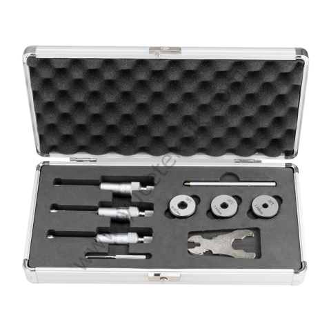 Mekanik 3 Ayaklı İç Çap Mikrometre Seti