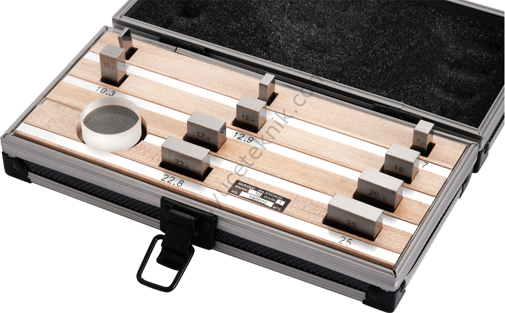 Mikrometre Kontrol Mastar Seti Çelik Alaşım