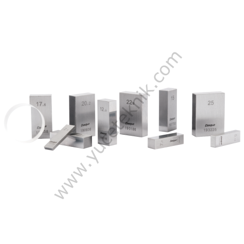 Mikrometre Kontrol Mastar Seti Çelik Alaşım