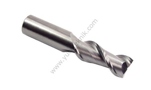 2 Ağızlı Parmak Freze HSS-E