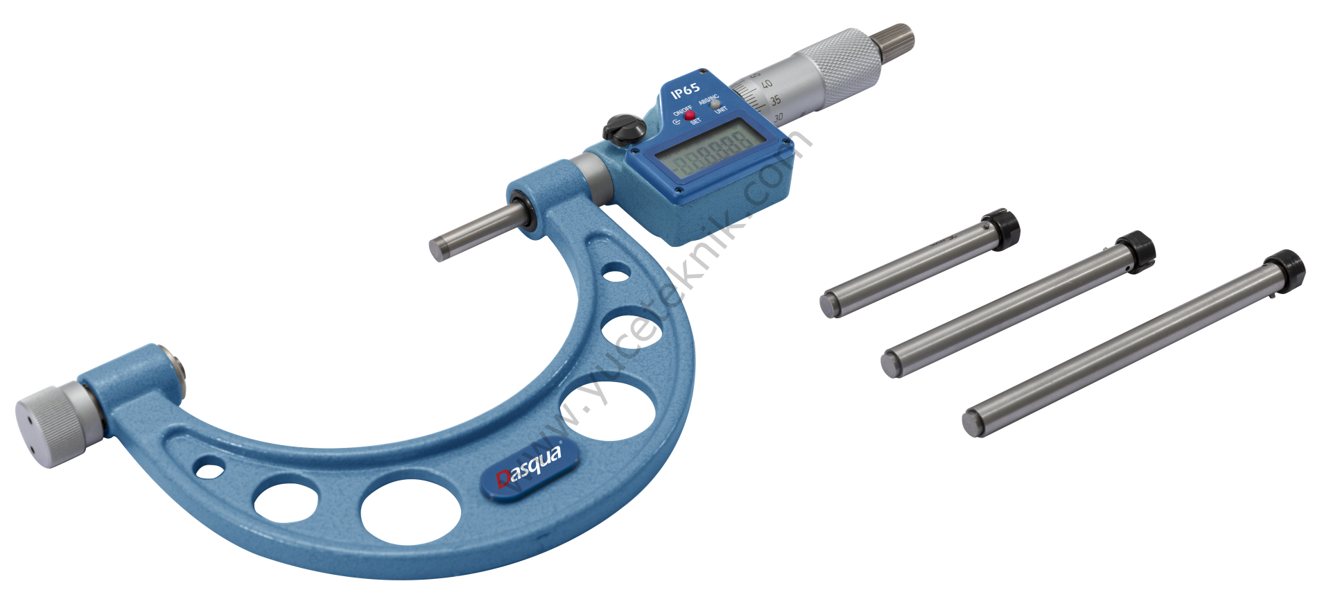 Değiştirilebilir Uçlu Dijital Dış Çap Mikrometre