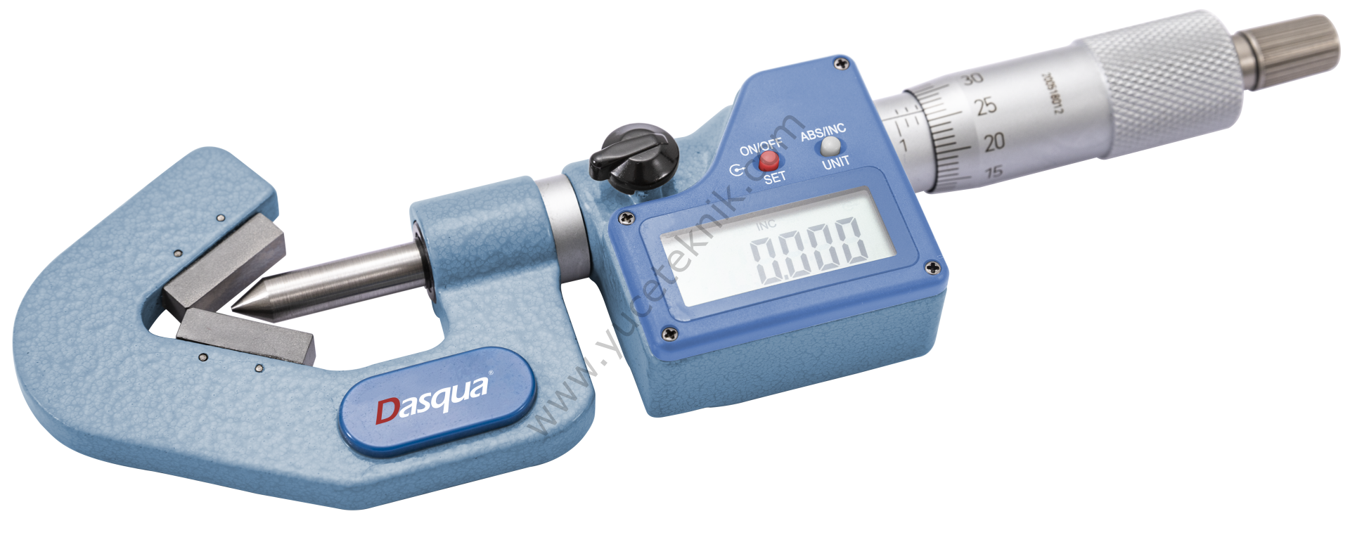 Dijital V-Ağızlı Mikrometre IP65 3 Ağız