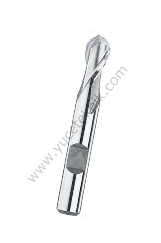 2 Ağızlı Karbür Parmak Freze Küre (55 HRC)