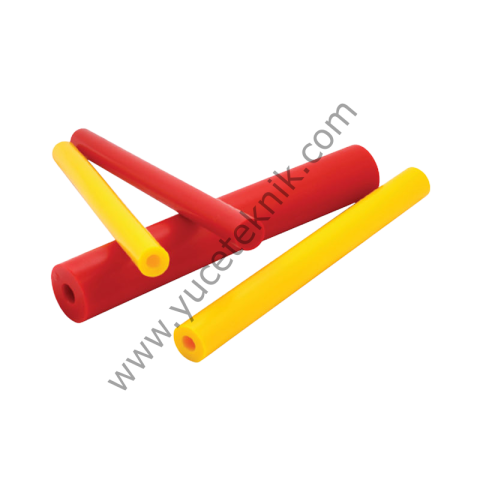 Poliüretan Yay (Vulkolon) Kırmızı Dolu