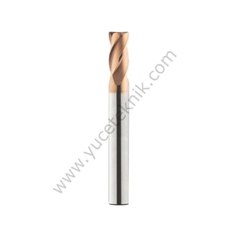 4 Ağızlı Köşe Radyüs R1 Ekstra Uzun Karbür Parmak Freze