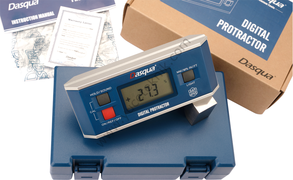 Full Ekran Dijital Açı ve Eğim Ölçer IP65