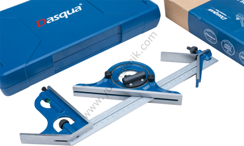 Kombine Açı Ölçer Gönye Seti