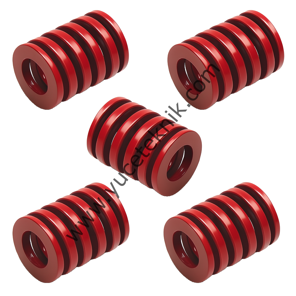 Mekanik Kalıp Yayları (Kırmızı Yay)