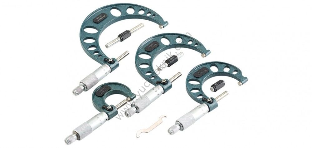 Mekanik Mikrometre Seti (4 Parçalı)