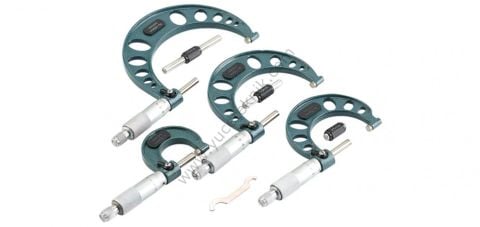 Mekanik Mikrometre Seti (4 Parçalı)