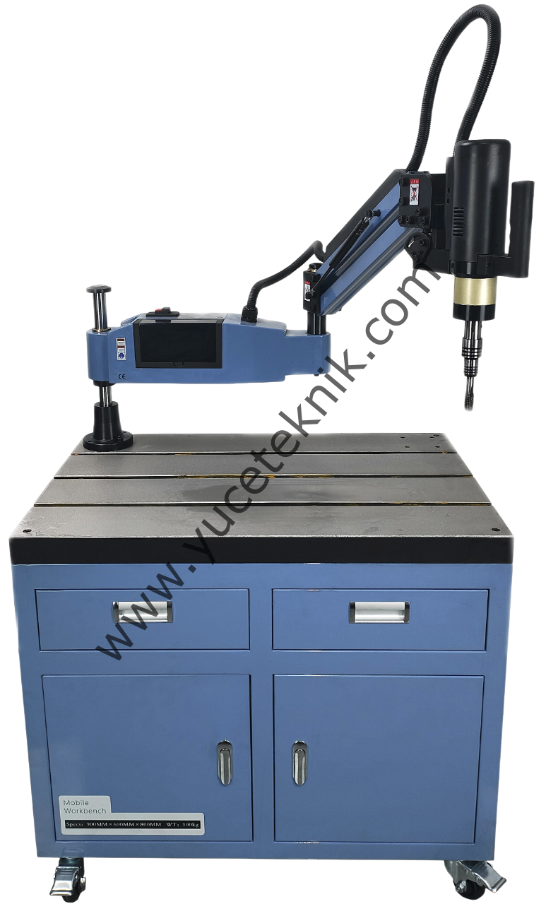 M6-M30 Elektrikli Dokunmatik Kılavuz Çekme Makinesi