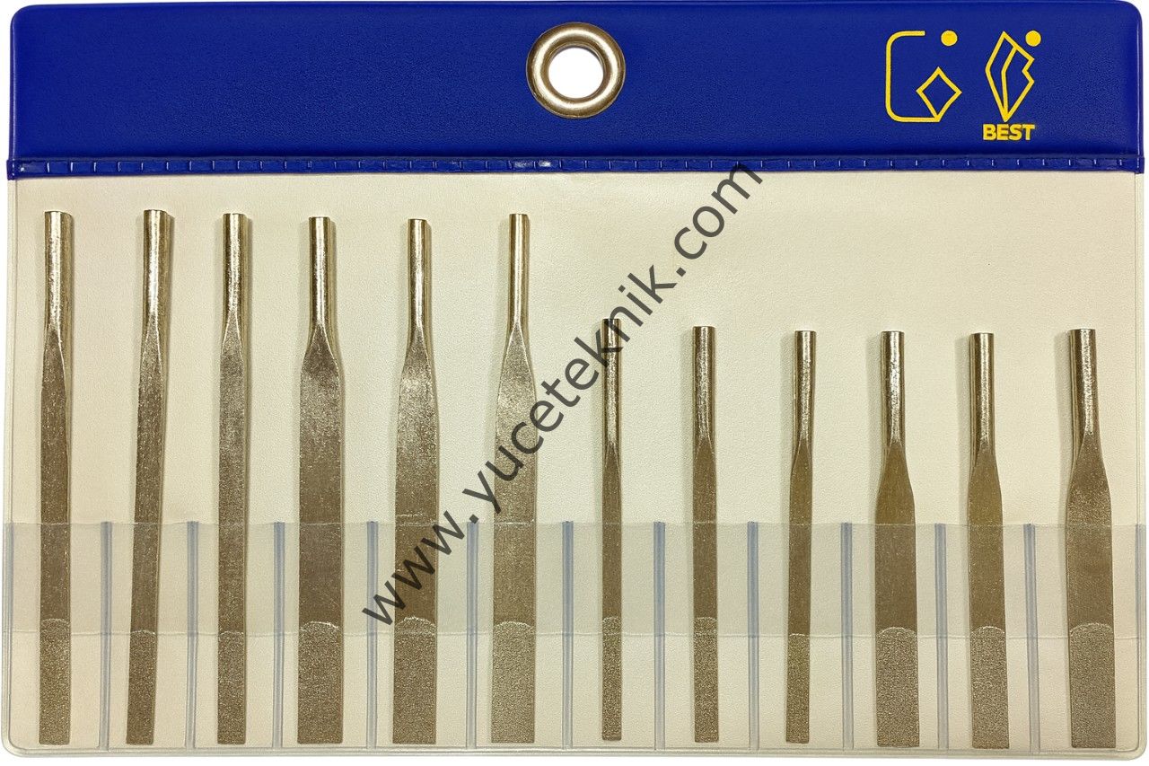 12’li Takım Elmas Eğe Seti