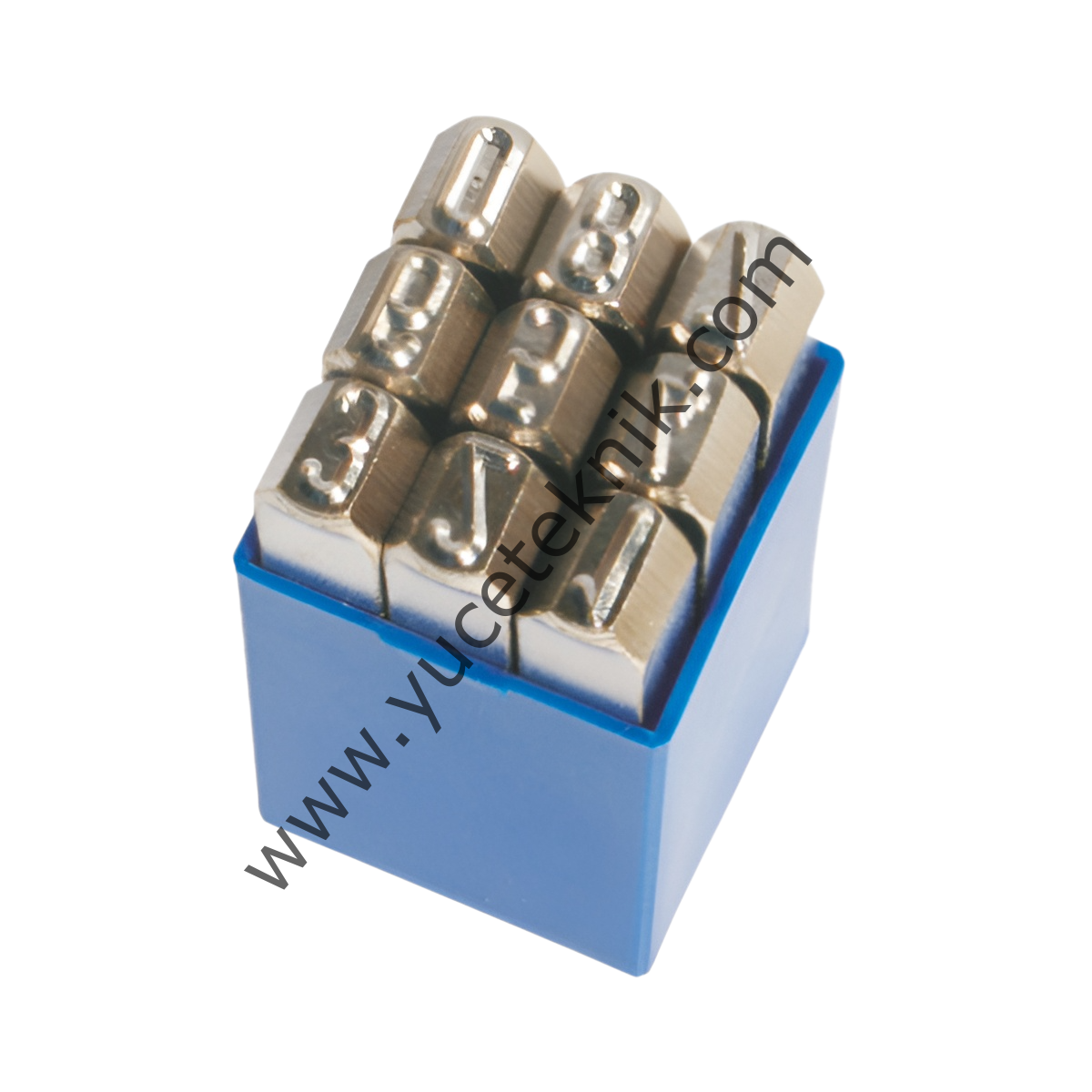 Nikel Kaplı Çelik  Rakam Takımı