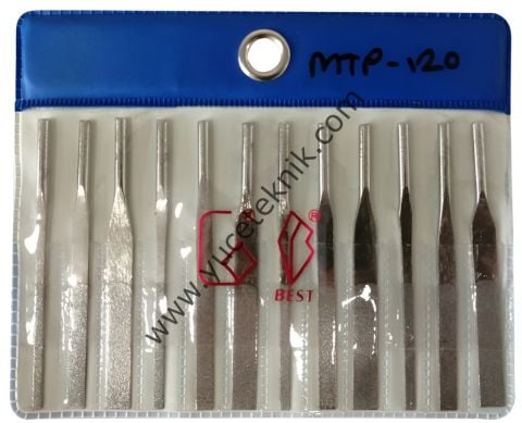 12’li Takım Elmas Eğe Seti