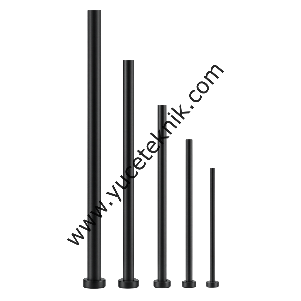 Silindir Başlı İtici Metal Enjeksiyon Nitrasyonlu (8.5mm-25mm Arası)